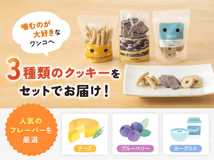 クッキー3種セット