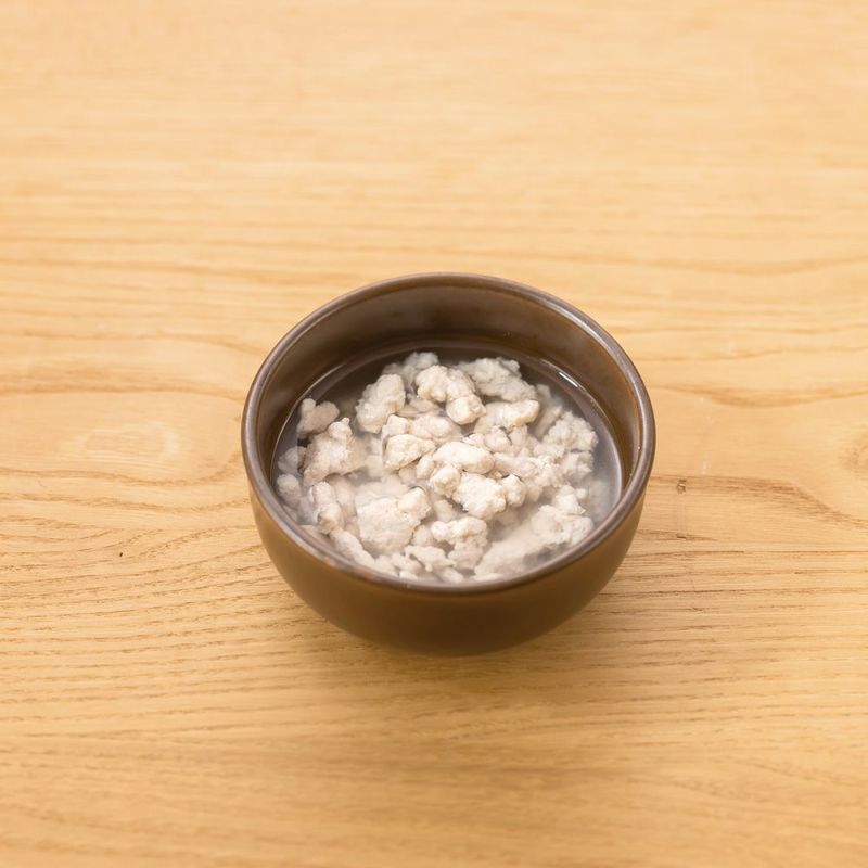 ドットわんの逸品 桜島どりそぼろ煮の通販｜自然食ドッグフード